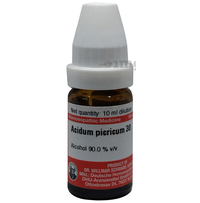 Dr Willmar Schwabe Germany Acidum Picricum Dilution 30
