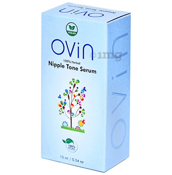 Ovin Herbal Nipple Tone Serum Oil for Soothing Dry, Itchy, Chapped & Sore Nipples