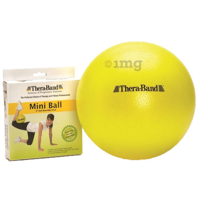 Theraband Mini Ball 9inch Yellow