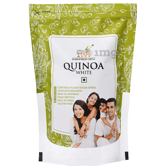 Green Aura Quinoa White