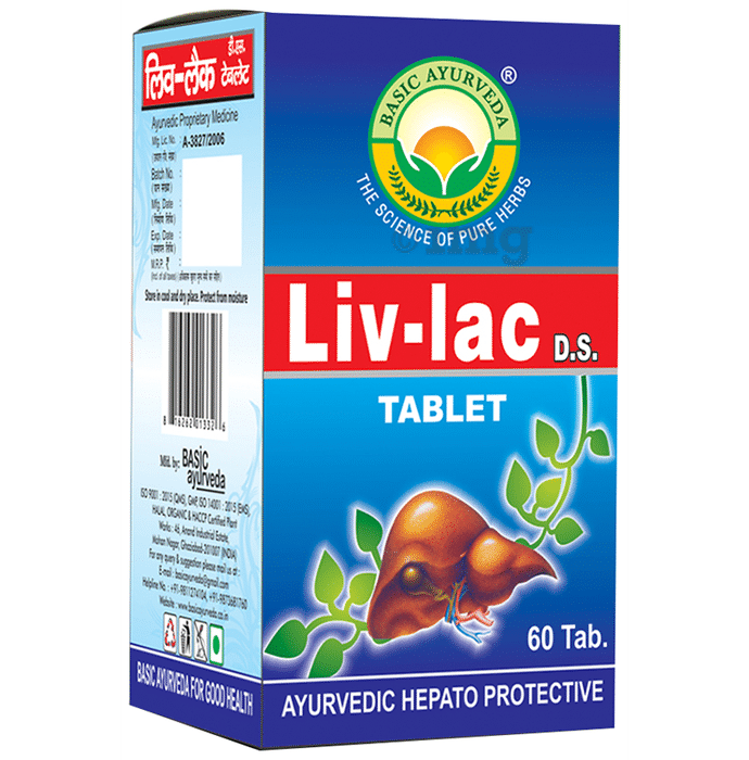 Basic Ayurveda Liv-Lac D.S. Tablet