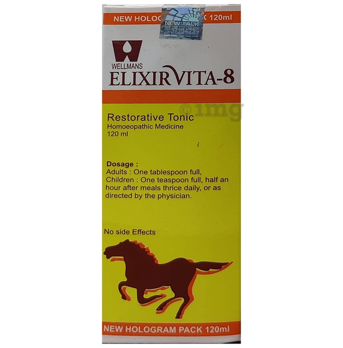 Dr. Wellmans Elixirvita 8 Restorative Tonic (120ml Each)