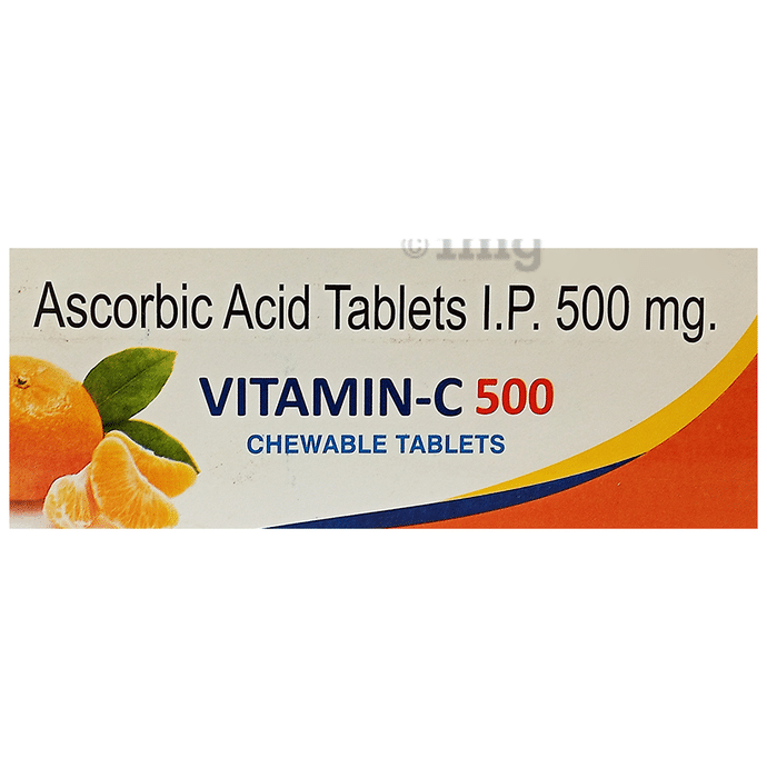 Vitamin-C 500 Chewable Tablet For Immunity Booster