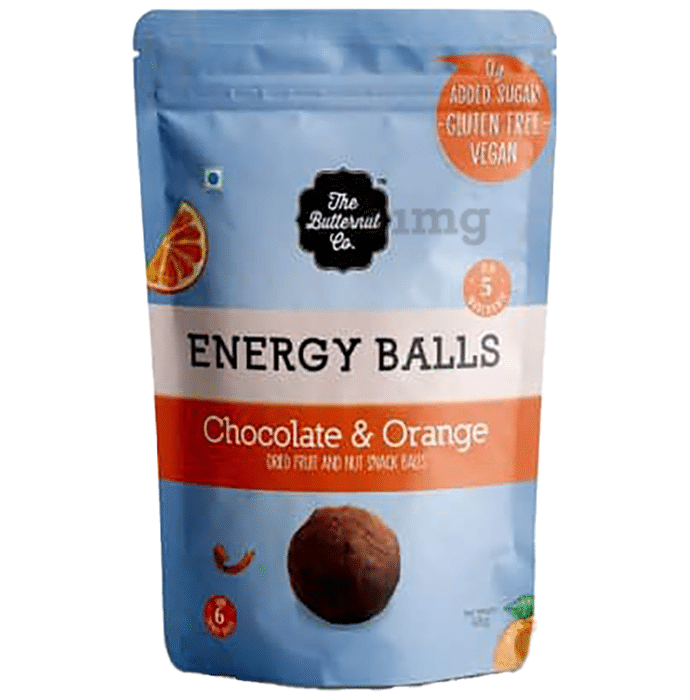 The Butternut Co. Energy Balls (288gm Each) Chocolate & Orange