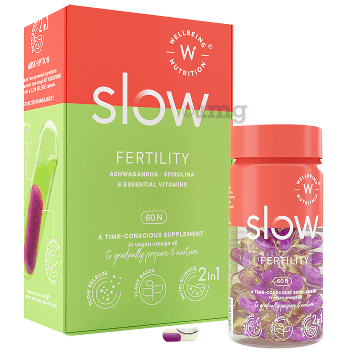 Wellbeing Nutrition Slow Fertility Support for Women Capsule
