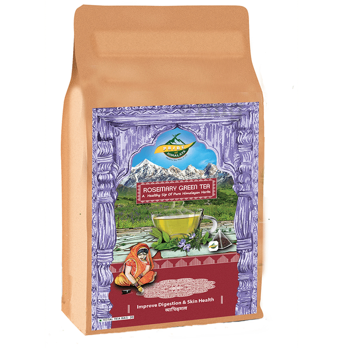 Pride Of Himalaya Rosemary Green Tea Bag (2gm Each)