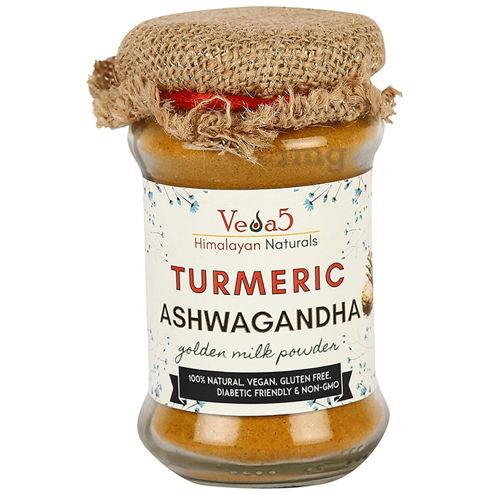 Veda5 Turmeric Ashwagandha Golden Milk Powder