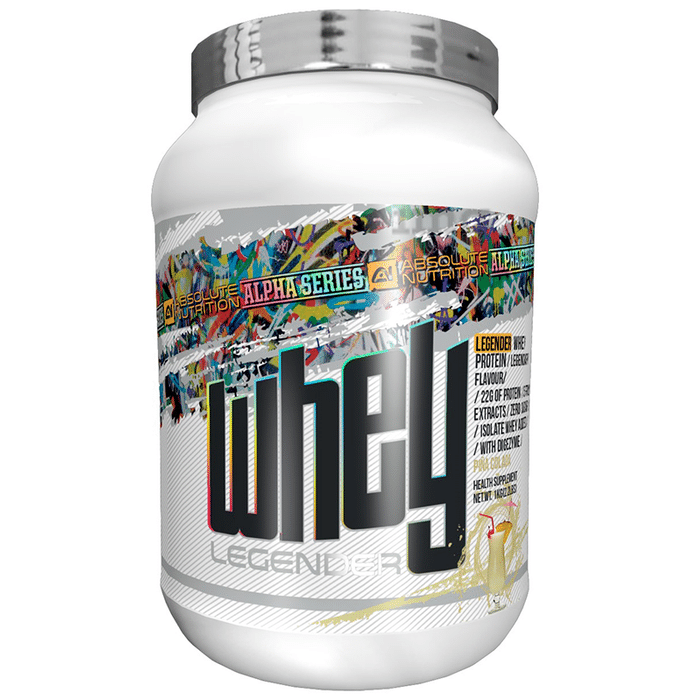 Absolute Nutrition Legender Whey Protein Powder Pina Colada
