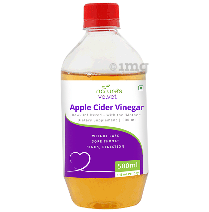 Nature's Velvet Apple Cider Vinegar with Mother of Vinegar