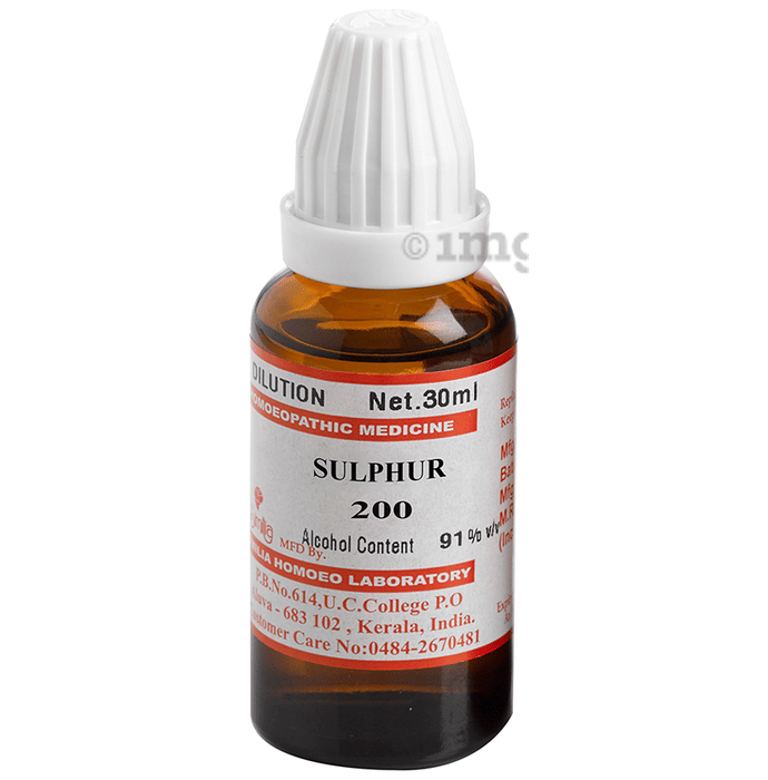 Similia Sulphur Dilution 200