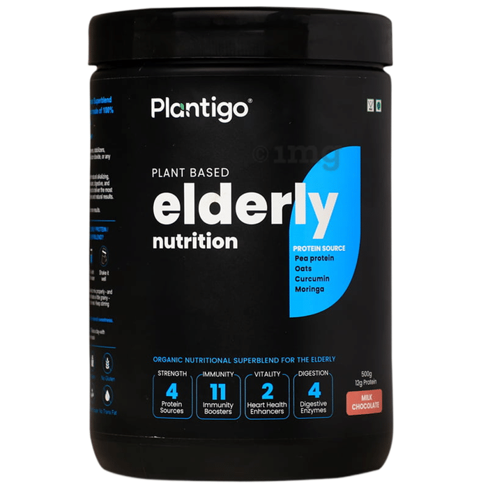 Plantigo Plant Based Elderly Nutrition Milk Chocolate Powder