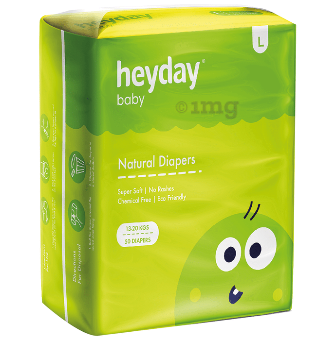 Heyday Natural Baby Diaper Large