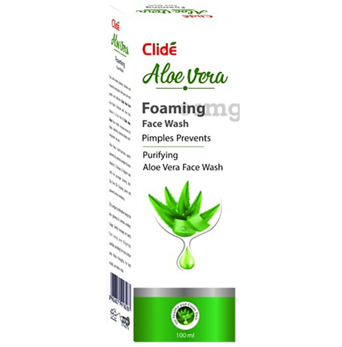 Clide Aloe Vera Foaming Face Wash