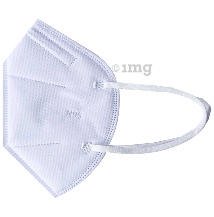 Secure N95 Particulate Respirator Mask White