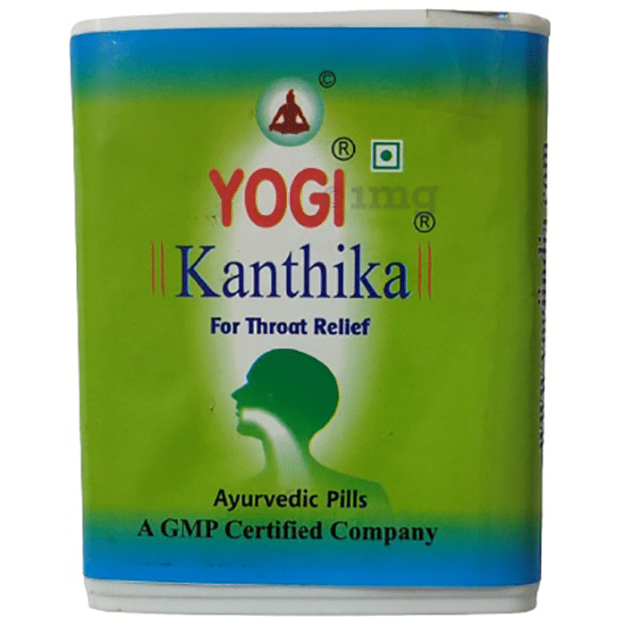 Yogi Kanthika Ayurvedic Pills for Throat Relief