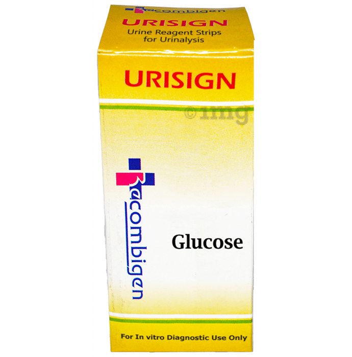 Recombigen 1 Parameter Urine Test Strips Glucose for Urinalysis