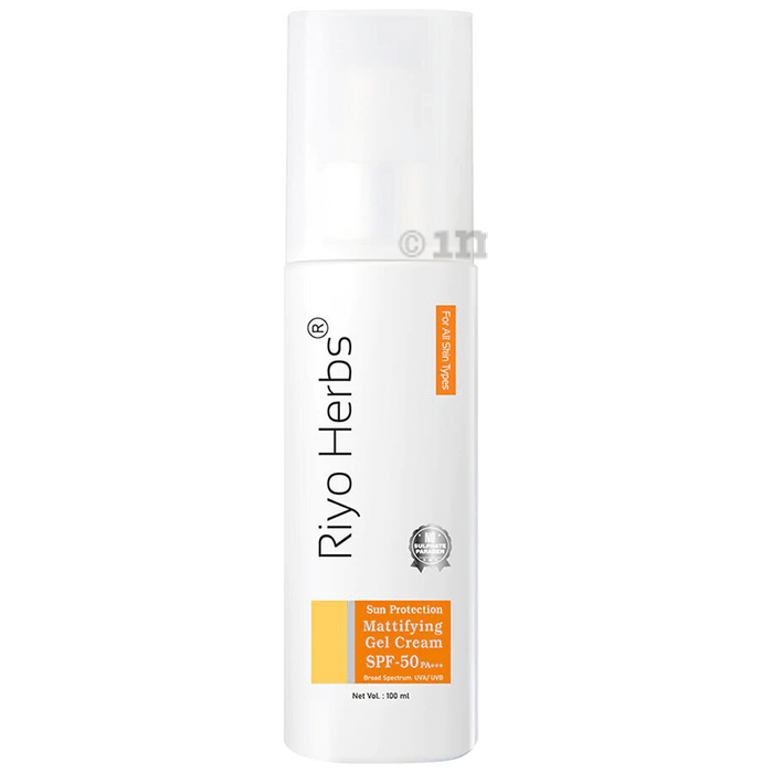 Riyo Herbs Sun Protection Mattifying Gel Cream SPF 50 PA+++