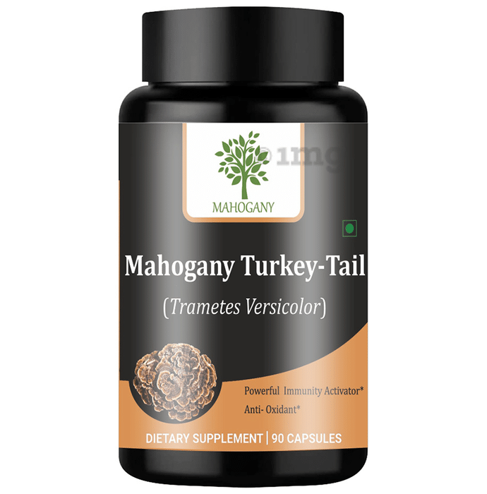 Mahogany Turkey-Tail Mushroom Capsule