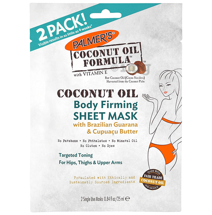 Palmer's Coconut Oil Formula with Vitamin E Coconut Oil Body Firming Sheet Mask
