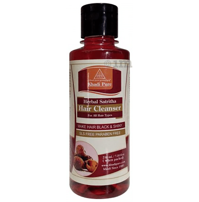 Khadi Pure Herbal Satritha Shampoo SLS-Paraben Free