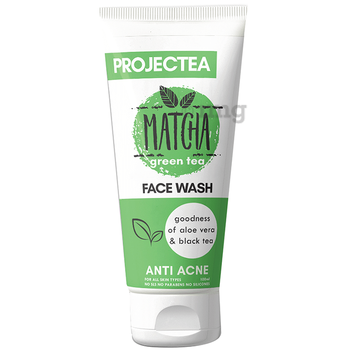Projectea Anti-Acne Matcha Green Tea Face Wash