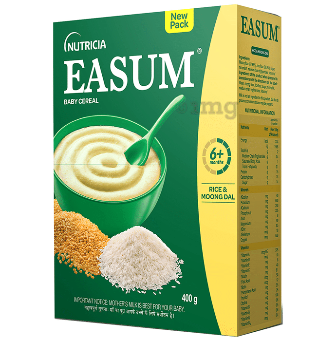 Easum Baby Cereal with Rice Moong Dal