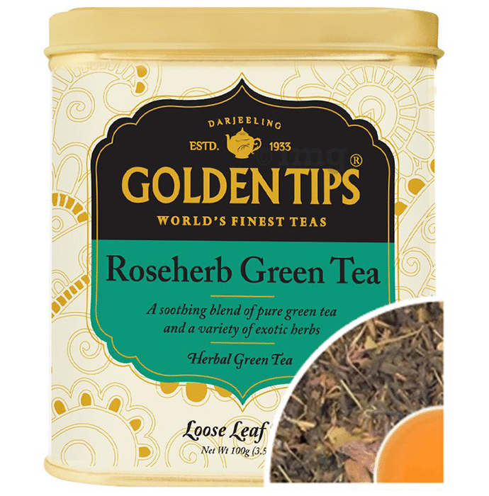 Golden Tips Roseherb Green Tea