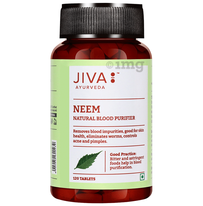 Jiva Neem Tablet | Natural Blood Purifier for Acne & Pimples