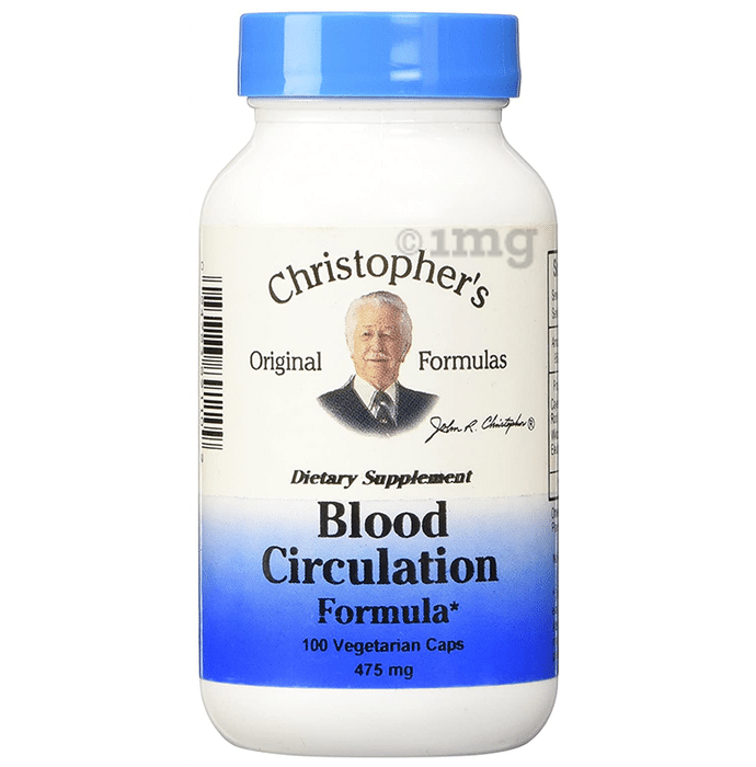 Christopher's Blood Circulation Formula Vegetarian Cap