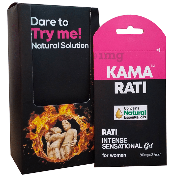 Kama Rati Intense Sensational Gel for Women (500mg Each)