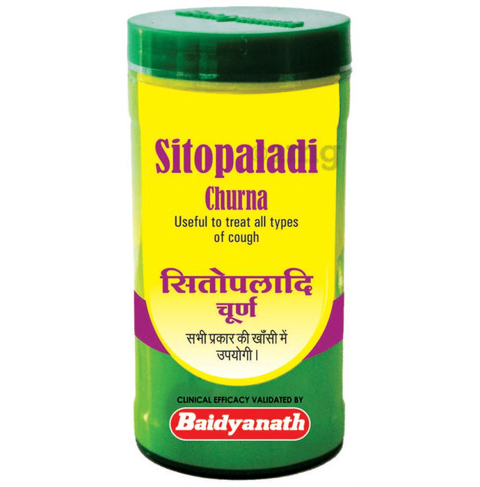 Baidyanath (Nagpur) Sitopaladi Churna for Respiratory Care | Helps Relieve Cough