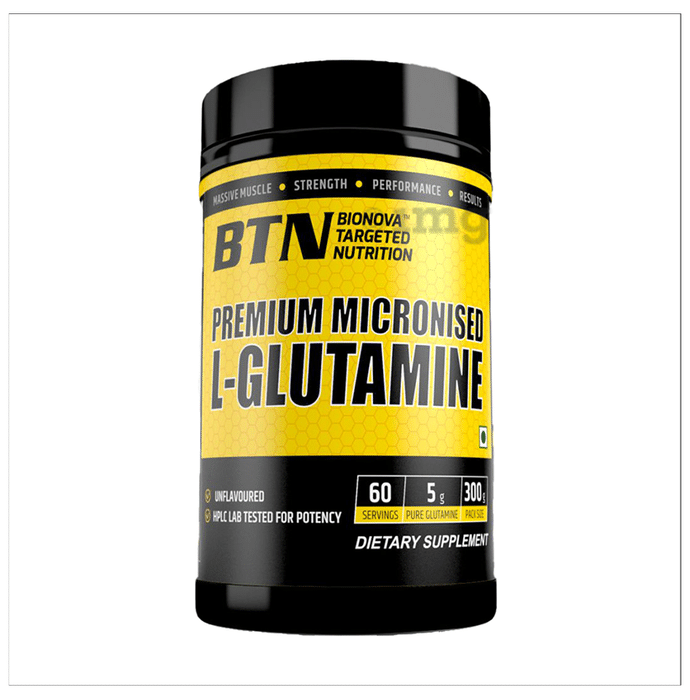 BTN Premium Micronised L-Glutamine Powder