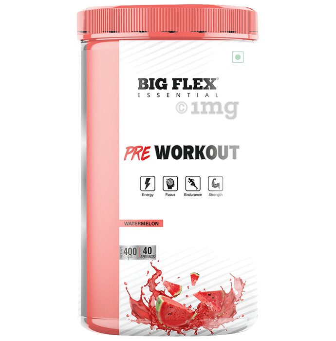 Big Flex Pre Workout Powder Watermelon