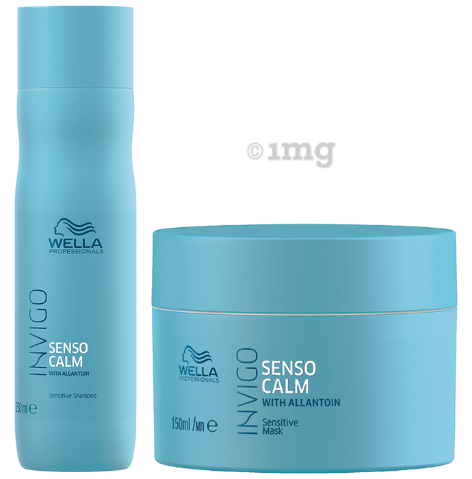 Wella Combo Pack of Invigo Senso Calm Sensitive Shampoo 250ml & Senso Calm Sensitive Mask 150ml