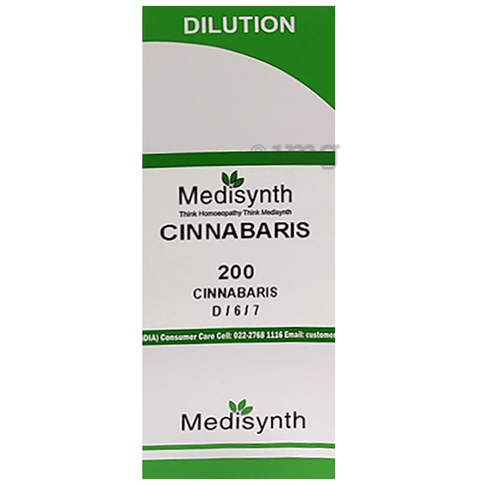 Medisynth Cinnabaris Dilution 200