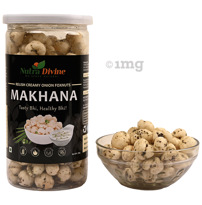 Nutra Divine Relish Creamy Onion Foxnuts (Makhana)