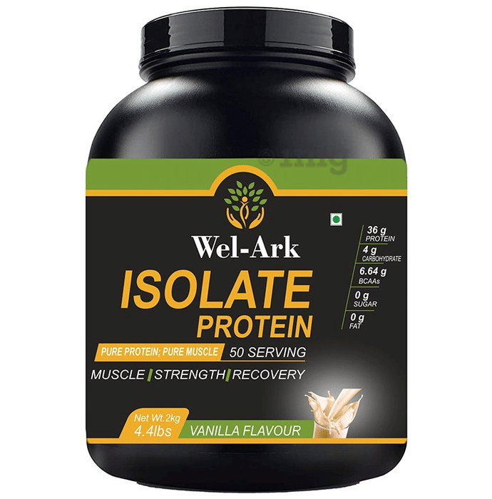 Wel-Ark Isolate Protein Powder Vanilla