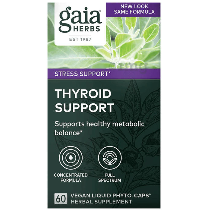Gaia Herbs Thyroid Supoport Vegan Liquid-Caps