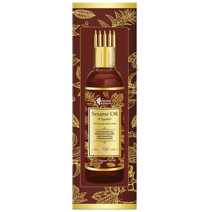 Oriental Botanics Sesame Oil (Organic) with Comb Applicator