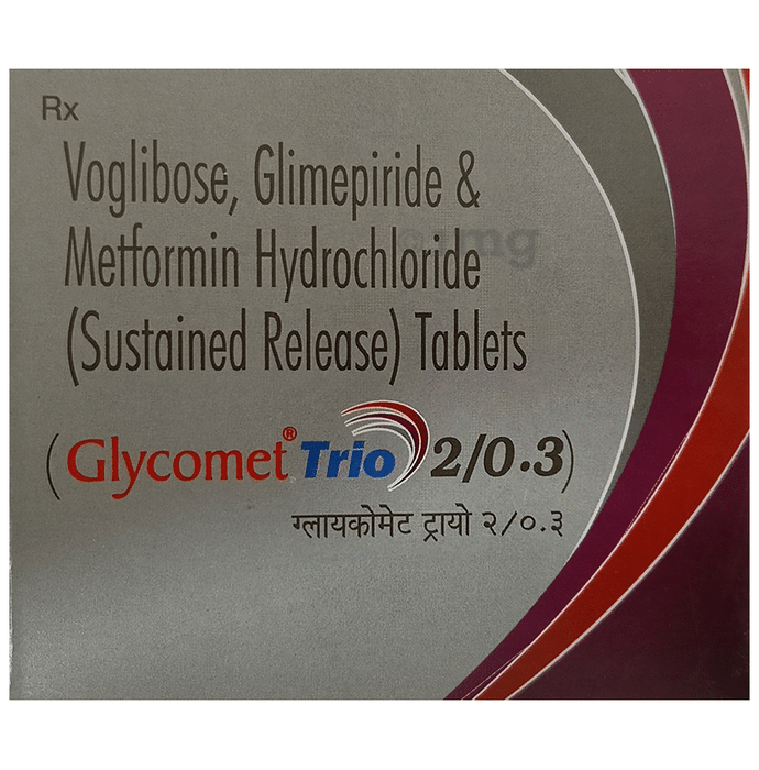 Glycomet Trio 2/0.3 Tablet SR