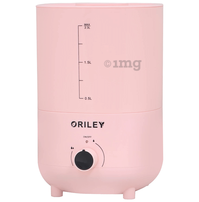 Oriley 2111B Ultrasonic Cool Mist Humidifier Manual Solid Pink