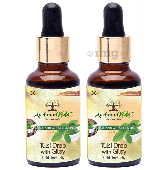 Aachman Veda Tulsi Drop with Giloy (30ml Each)