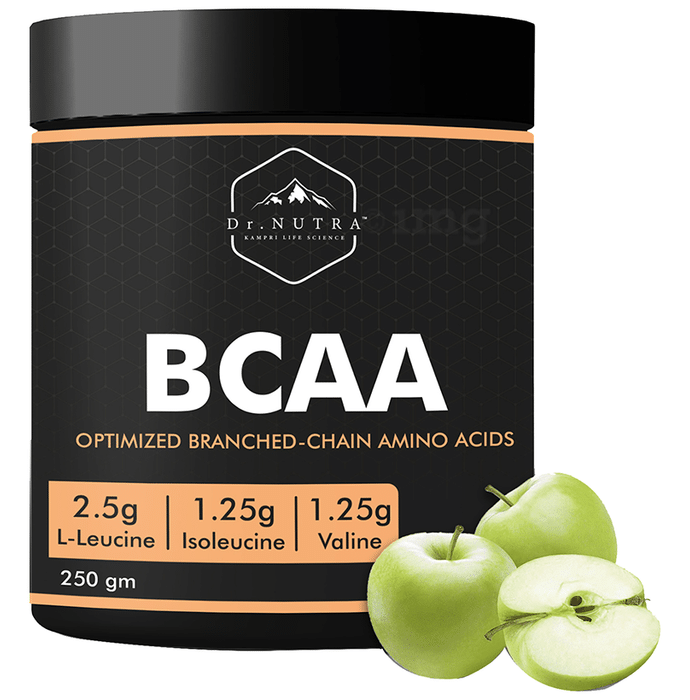 Dr. Nutra BCAA Optimized Branched-Chain Amino Acids Green Apple