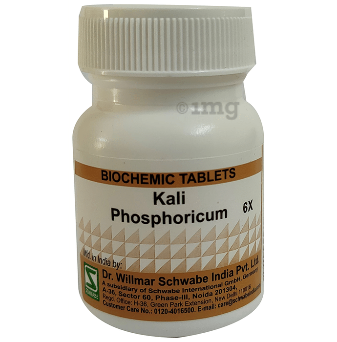 Dr Willmar Schwabe India Kali Phosphoricum Biochemic Tablet 6X