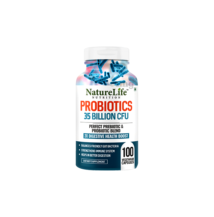 Nature Life Nutrition Probiotics 35 Billion CFU Vegetarian Capsule