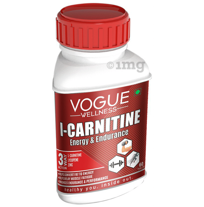 Vogue Wellness L-Carnitine Tablet (60 Each)