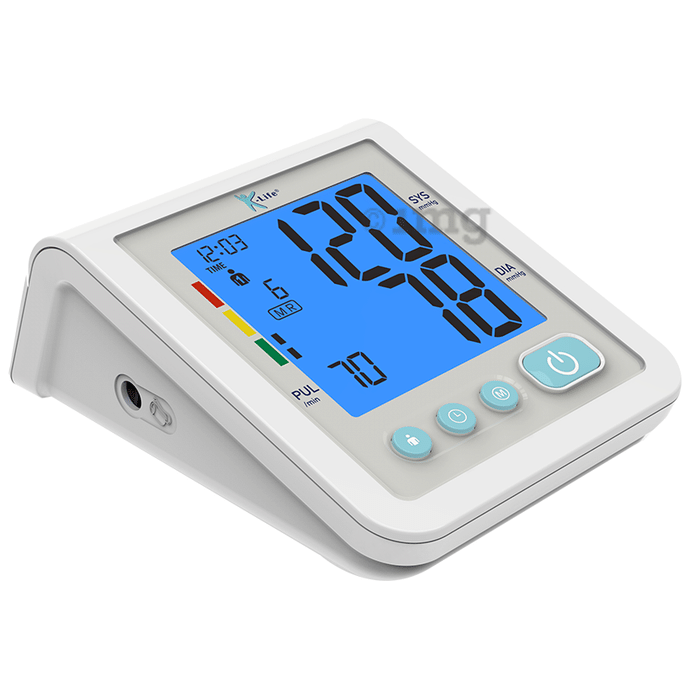 K-Life BPM 106 Fully Automatic Digital Blood Pressure Monitor Upper Arm White