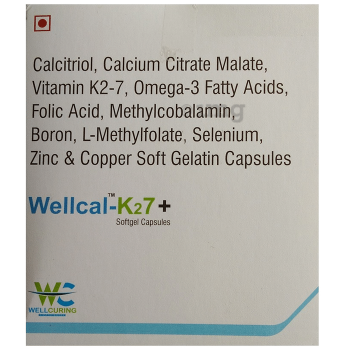 Wellcal-K27+ Softgel Capsule