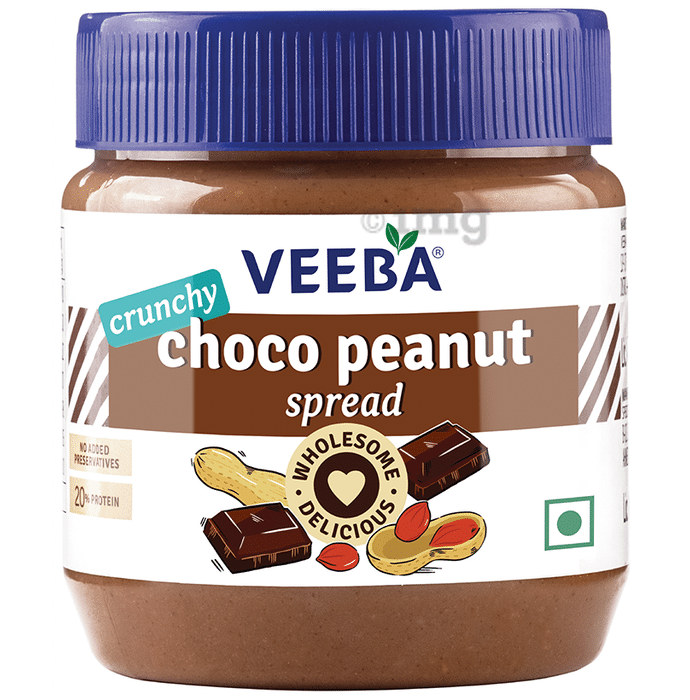 Veeba Crunchy Choco Peanut Spread