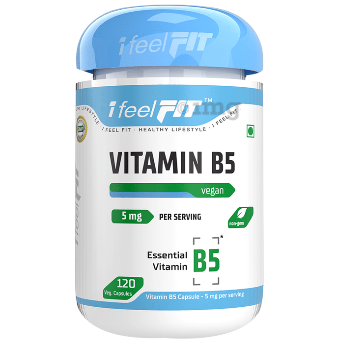 iFeelFIT Vitamin B5 5mg Veg. Capsule